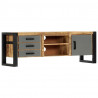 Szafka pod TV, 120x30x40 cm, lite drewno mango