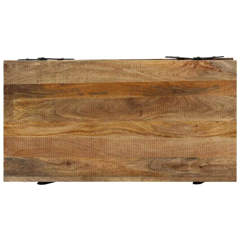 Stolik kawowy, 115x60x40 cm, lite drewno mango