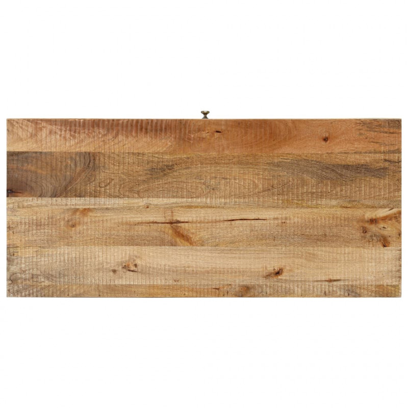 Stolik kawowy, 110 x 50 x 40 cm, lite drewno mango