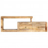 Szafka pod TV, 120 x 30 x 40 cm, lite drewno mango