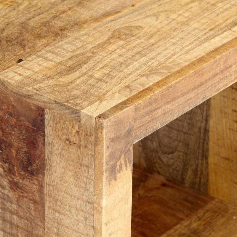 Szafka pod TV, 120 x 30 x 40 cm, lite drewno mango