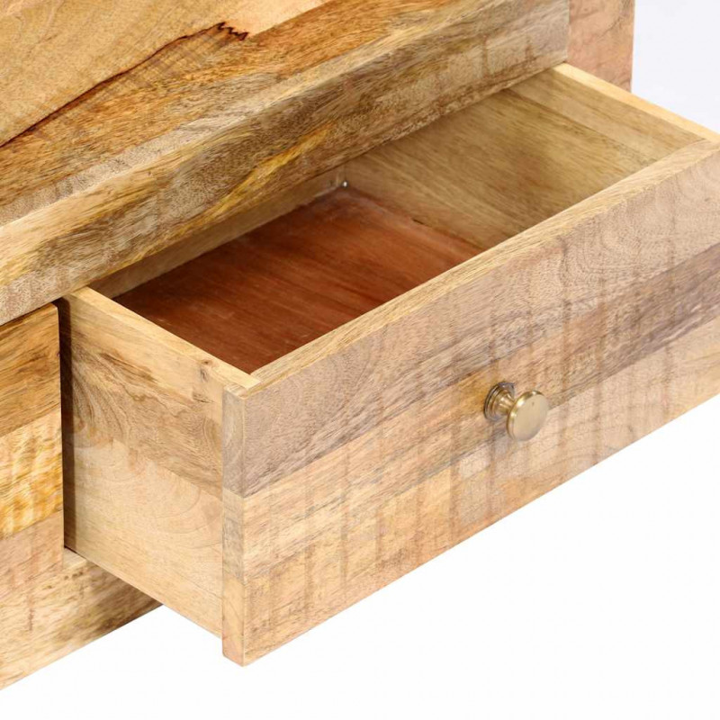 Szafka pod TV, 120 x 30 x 40 cm, lite drewno mango
