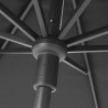 Madison Parasol ogrodowy Paros II Luxe, 300 cm, szary