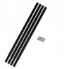 Świder glebowy z uchwytem, 150 mm, przedłużany, 9 m, stal