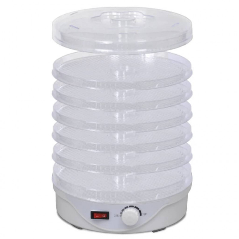 Suszarka do żywności, okrągła, z 6 tacami, 250 W