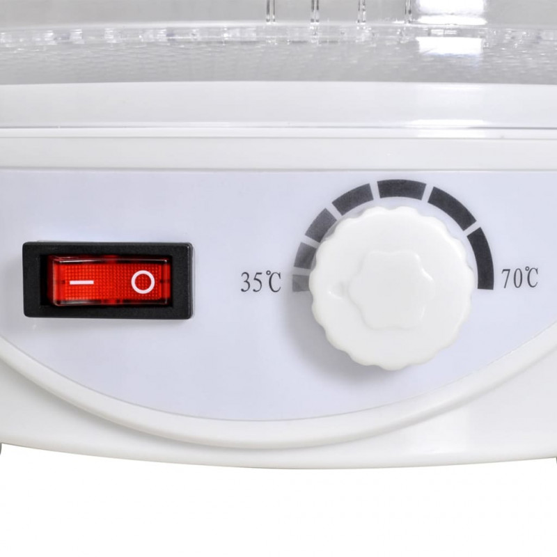 Suszarka do żywności, okrągła, z 6 tacami, 250 W