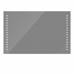 Lustro z oświetleniem LED do łazienki, 100 x 60 cm