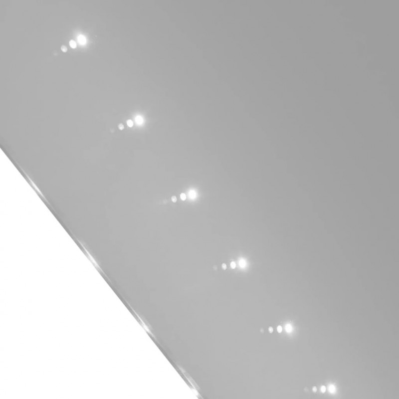 Lustro z oświetleniem LED do łazienki, 100 x 60 cm
