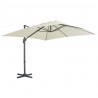 Parasol ogrodowy z przenośną podstawą, piaskowy