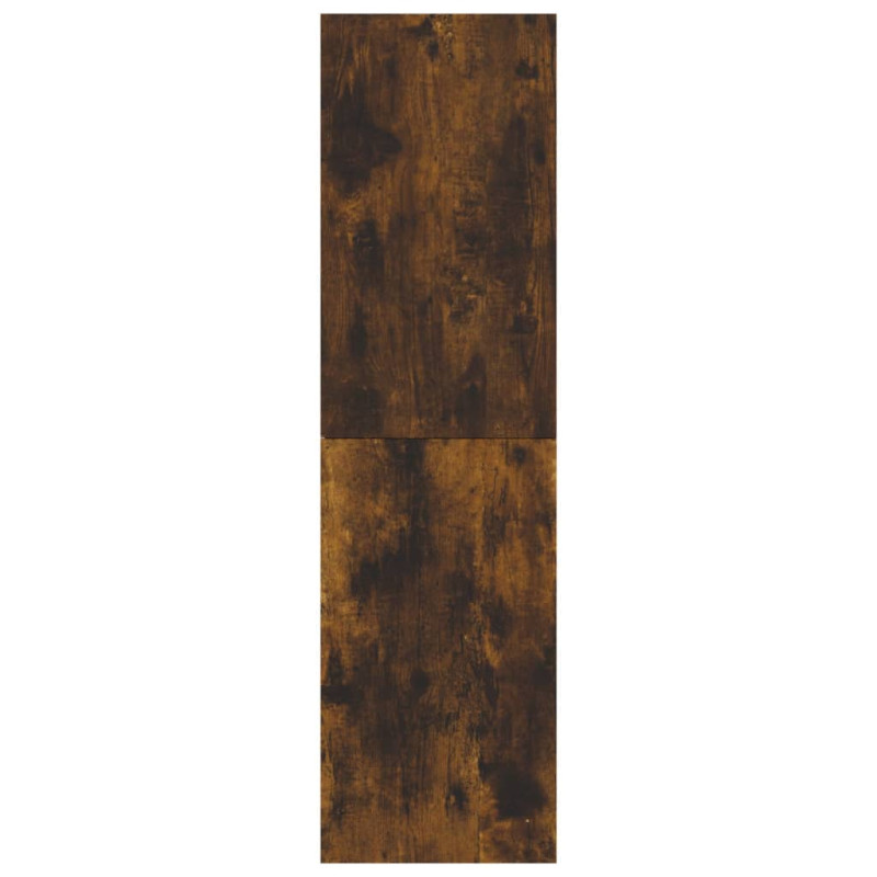 Wisząca szafka telewizyjna, przydymiony dąb, 30,5x30x110 cm