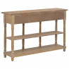 Stolik konsolowy, 120x30x76 cm, MDF