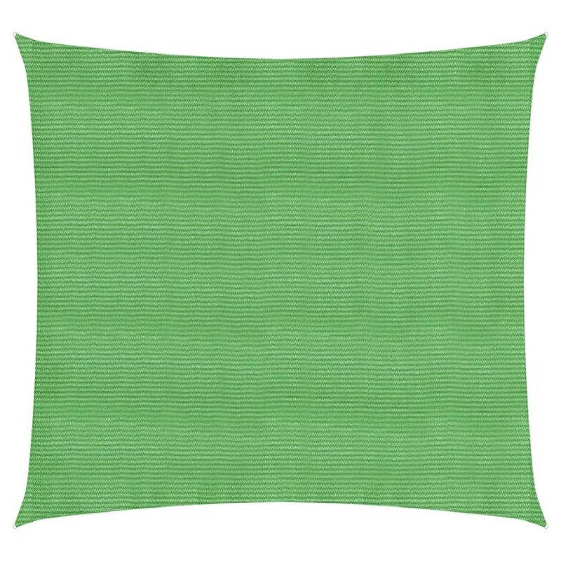 Żagiel przeciwsłoneczny 160 g/m², jasnozielony, 4,5x4,5 m, HDPE