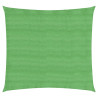 Żagiel przeciwsłoneczny 160 g/m², jasnozielony, 4,5x4,5 m, HDPE