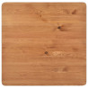 Stolik barowy, czarny, 60x60x108 cm, lite drewno sosnowe i stal