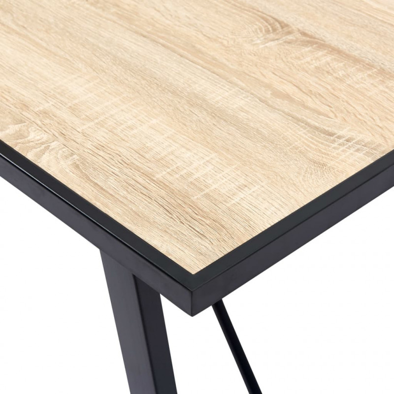 Stół jadalniany, dębowy, 120x60x75 cm, MDF
