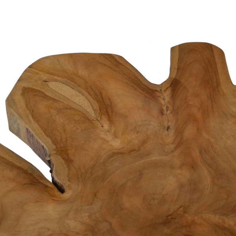 Stolik kawowy, (60-70) x 45 cm, drewno tekowe
