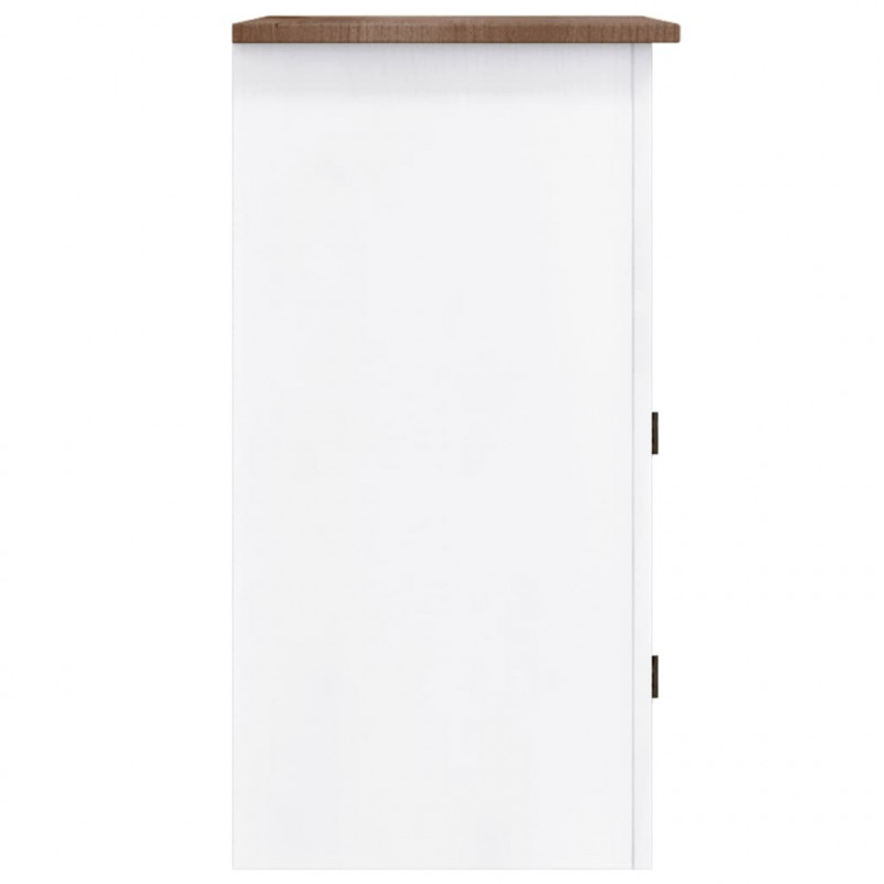 Szafka TV w meksykańskim stylu Corona, sosna, 80x43x78 cm