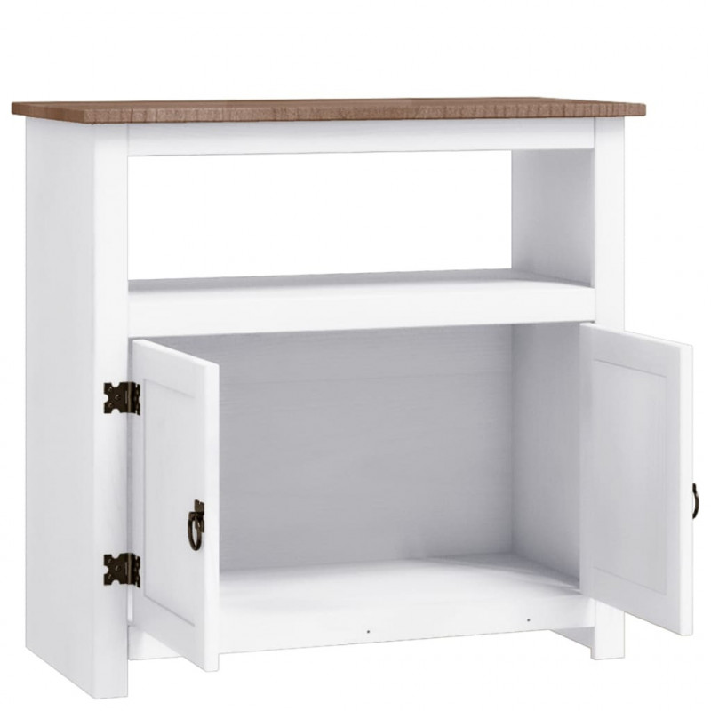Szafka TV w meksykańskim stylu Corona, sosna, 80x43x78 cm