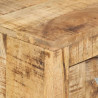 Szafka, 80x30x76 cm, lite drewno mango