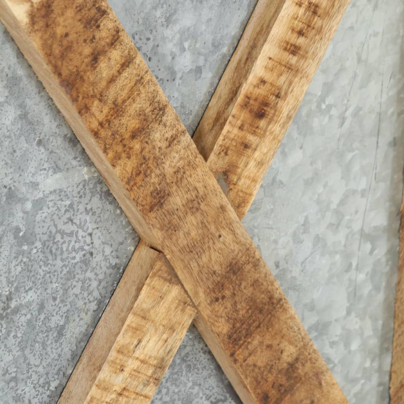 Szafka, 80x30x76 cm, lite drewno mango