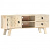 Szafka pod TV, 110 x 30 x 44 cm, lite drewno mango