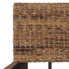 Rama łóżka, naturalny rattan, 180 x 200 cm