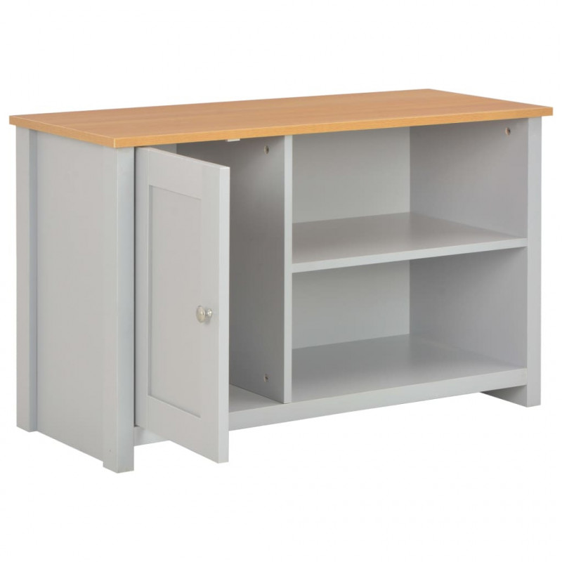 Szafka pod TV, szara, 95 x 39 x 58 cm