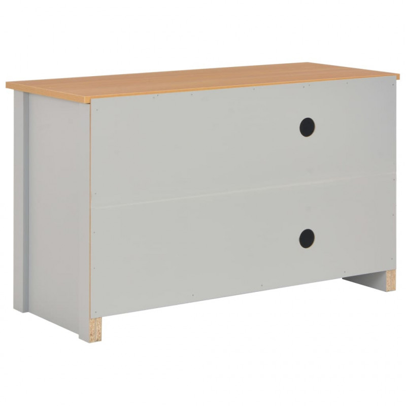 Szafka pod TV, szara, 95 x 39 x 58 cm