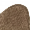 Krzesło motyl, taupe, płótno
