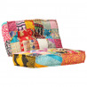 Puf, 100x100x20 cm, patchwork, tkanina