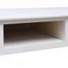 Biurko, białe, 110 x 45 x 76 cm, drewniane
