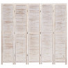 Parawan 5-panelowy, 175 x 165 cm, drewniany