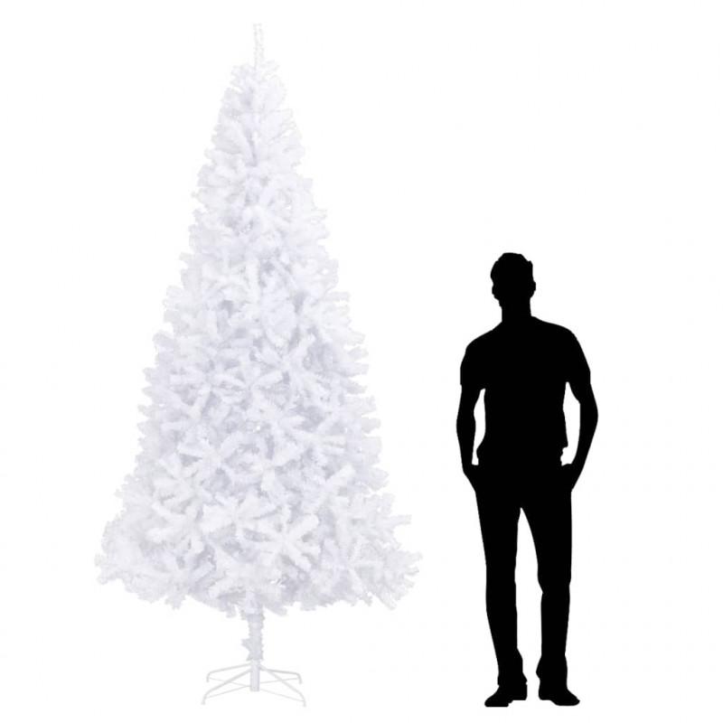 Sztuczna choinka, 300 cm, biała