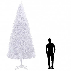 Sztuczna choinka, 400 cm, biała