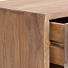 Szafka pod TV, 120 x 30 x 45 cm, lite drewno tekowe