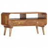 Szafka pod TV, 90 x 35 x 47 cm, lite drewno mango