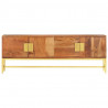 Szafka pod TV, 140x30x50 cm, lite drewno akacjowe