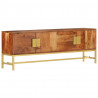 Szafka pod TV, 140x30x50 cm, lite drewno akacjowe