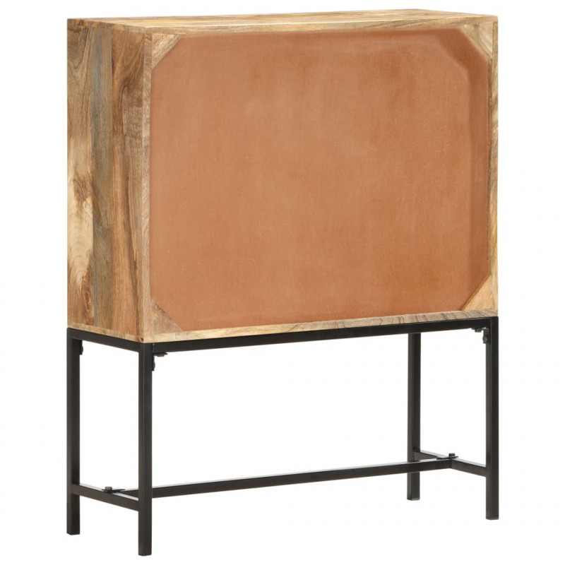 Szafka, 80x30x100 cm, lite drewno mango