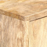Szafka, 80x30x100 cm, lite drewno mango