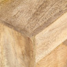 Stolik kawowy, 90 x 55 x 40 cm, lite drewno mango