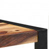 Stolik barowy, 60 x 60 x 110 cm, lite drewno akacjowe