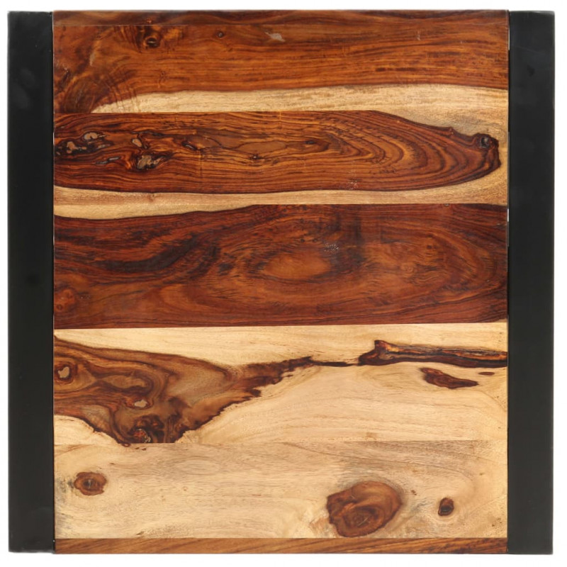 Stolik barowy, 60 x 60 x 110 cm, lite drewno akacjowe