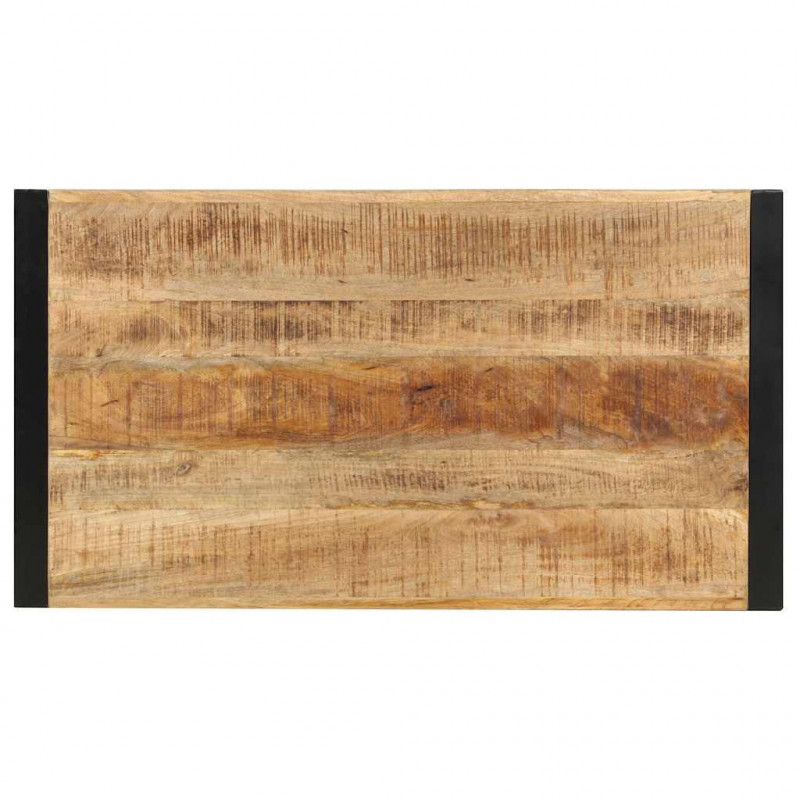 Stolik barowy, 110 x 60 x 110 cm, lite drewno mango