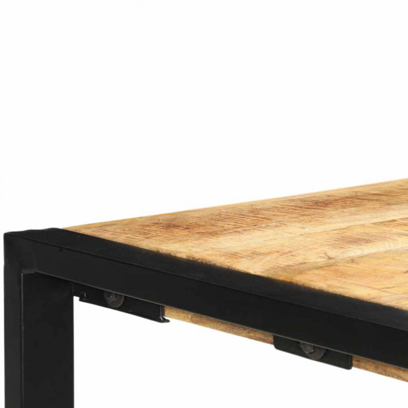 Stolik barowy, 110 x 60 x 110 cm, lite drewno mango