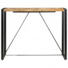 Stolik barowy, 140x70x110 cm, lite drewno mango
