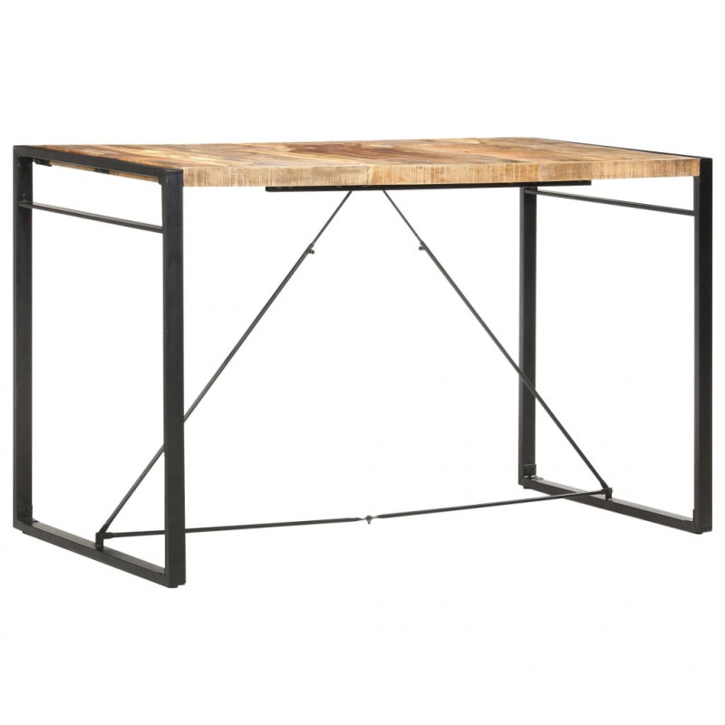 Stolik barowy, 180x90x110 cm, lite drewno mango