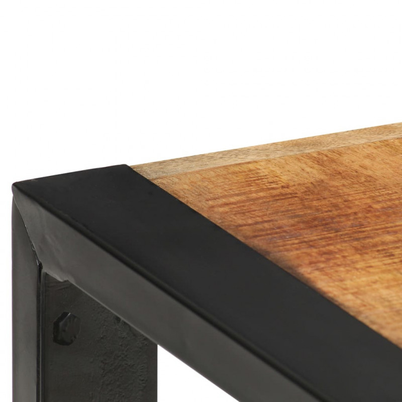 Stolik barowy, 180x90x110 cm, lite drewno mango