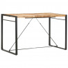 Stolik barowy, 180x90x110 cm, lite drewno mango