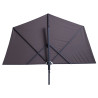 Madison Parasol balkonowy Sun Wave, 270 x 150 cm, szafirowy